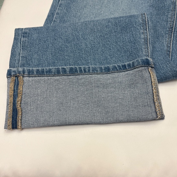 NWT Talbots Brand Straight Ankle Cuff Jeans.  Size 10. - Picture 8 of 12